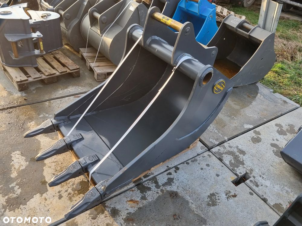 Łyżka do kopania Strickland 95cm złącze S60 Volvo Hitachi, skandynawska do koparki rototilt 90,80, 100cm