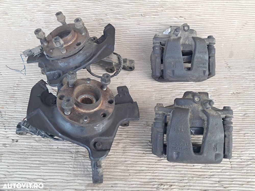 Opel Corsa D, fuzete, etrieri, jambe complete ( arc amortizor flansa ) - 4