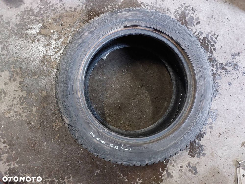 OPONA ZIMOWA 1 SZTUKA FULDA KRISTALL 205/55R16 2005r - 1