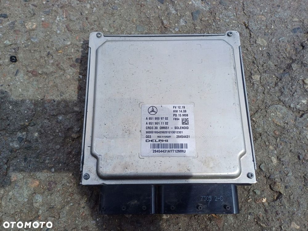 MERCEDES W 246 176 komputer A 6519009702 - 1