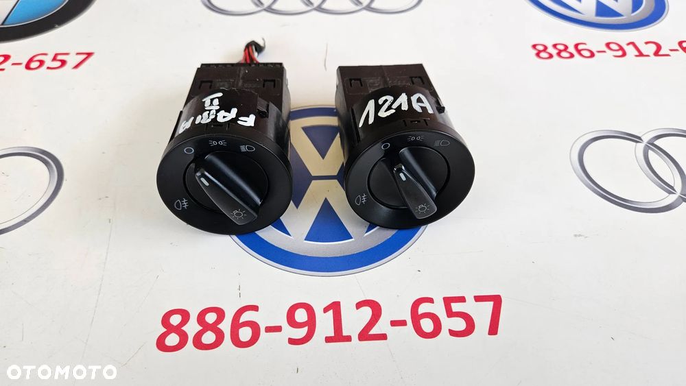 SKODA FABIA II OCTAVIA I Włącznik Świateł Panel Przełącznik 3B0941531B - 1