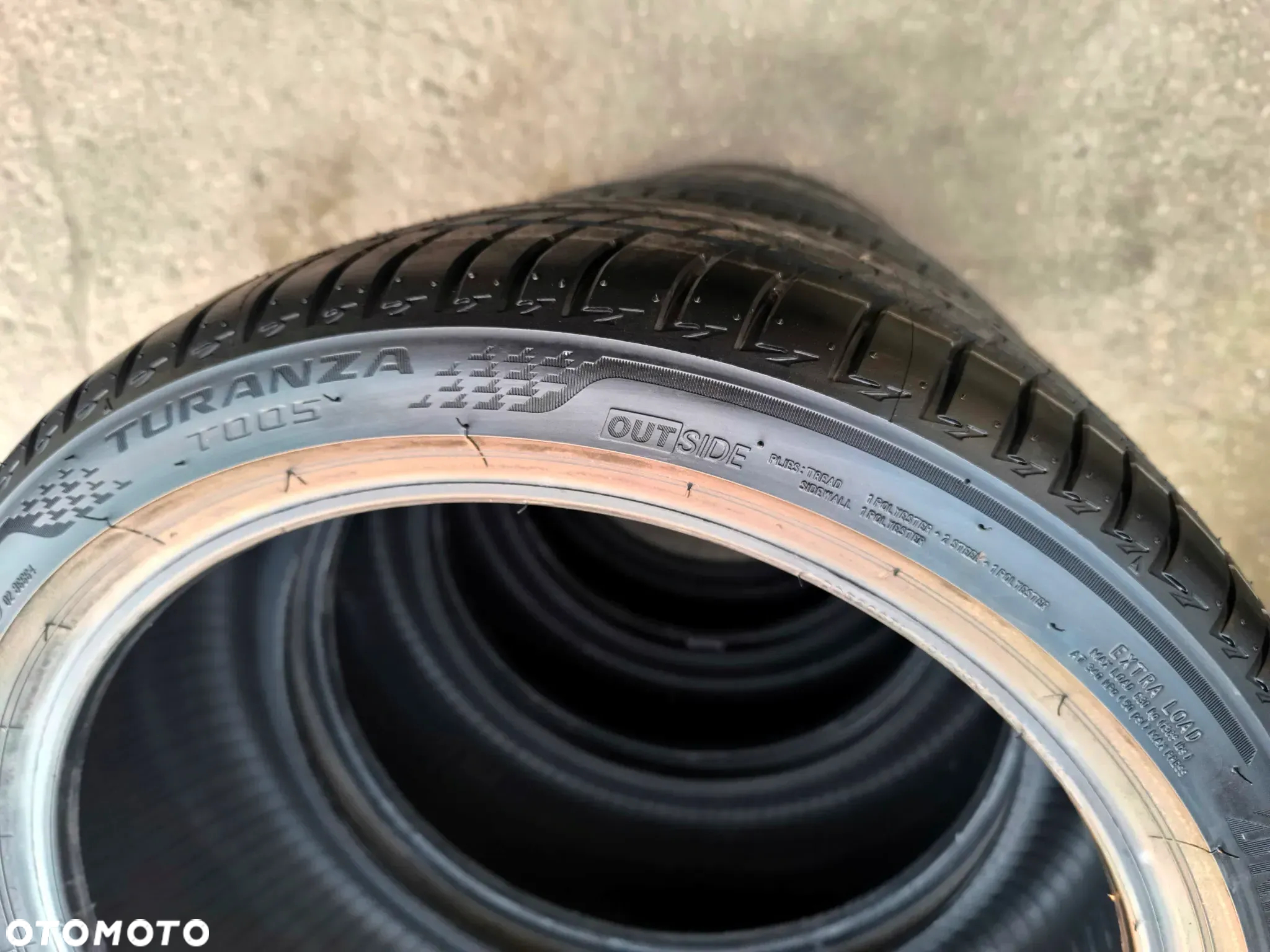 225/40R18 92Y Opony Letnie Lato BRIGDESTONE TURANZA T005 AO NOWE Legnica ALU-RAD 225/40 - 13