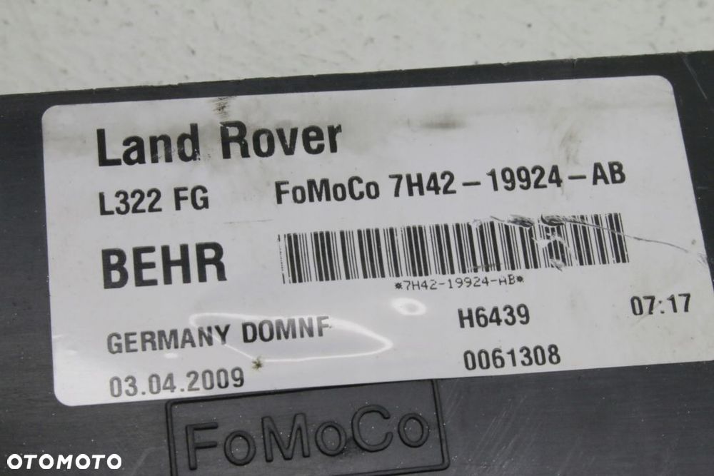 dmuchawa Land Range Rover Vogue L322 - 5