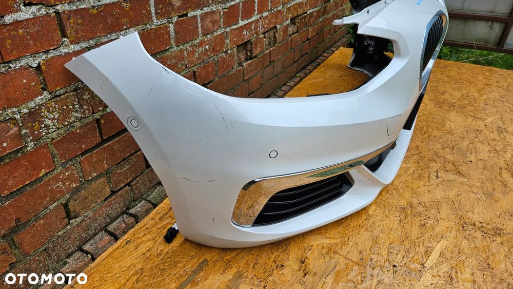 BMW 1 F52 Kompletny zderzak przód pod czujniki parkowania  Zderzak przedni 6x PDC CHROM NOWY 7384645 - 5