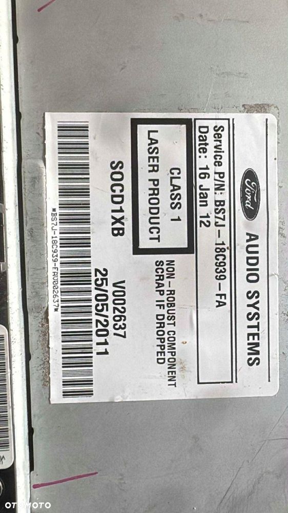 radio sony ford mondeo mk4 lift s-max mk1 lift - 3