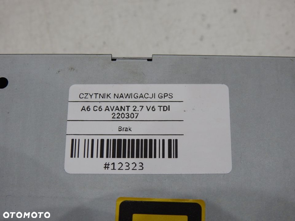 CZYTNIK NAWIGACJI AUDI A6 C6 4E0919887M 4E0910887T - 9