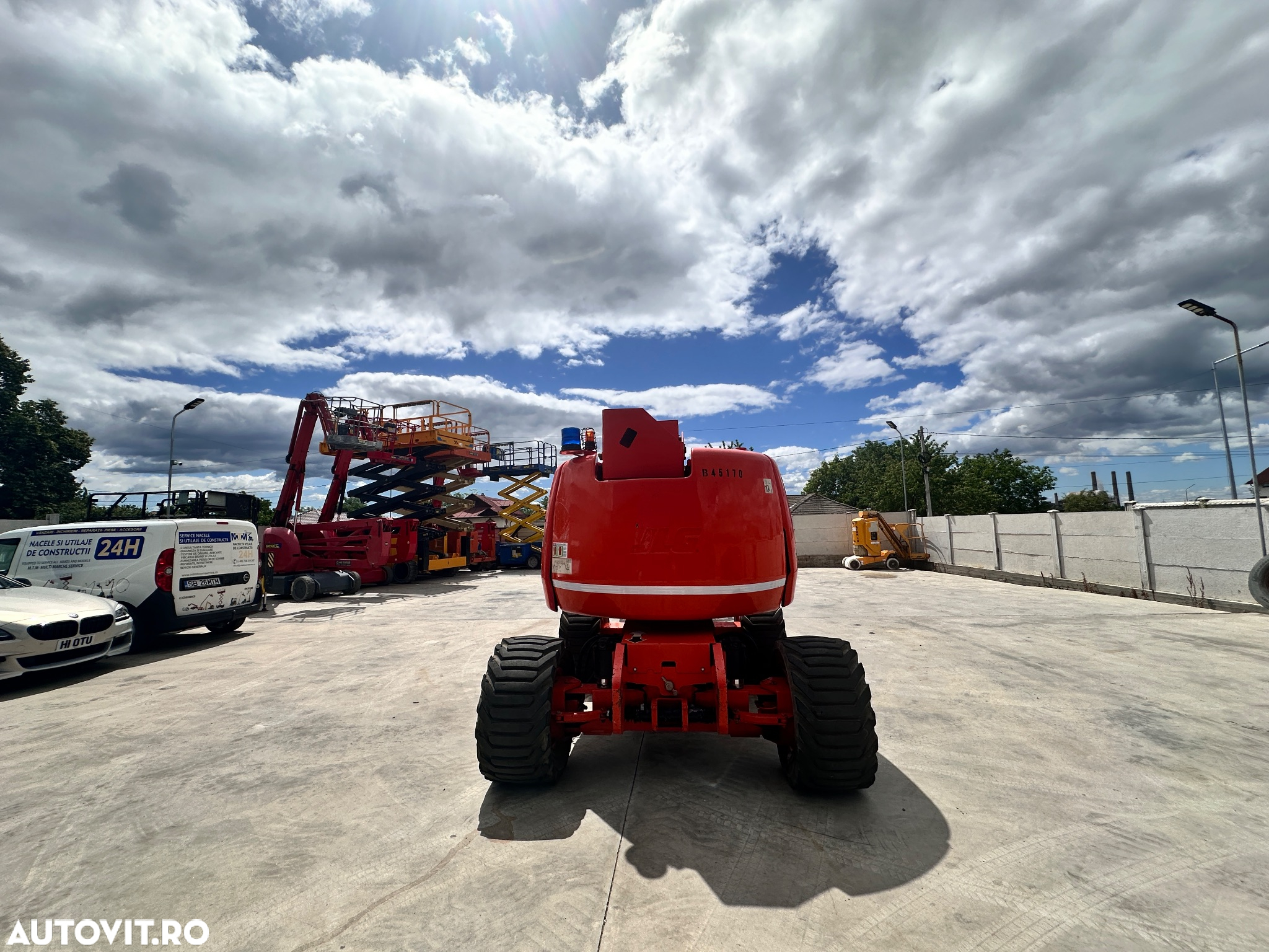 JLG 450AJ seria II din 2010 nacela brat articulat 16 metri diesel chirie vanzare - 10