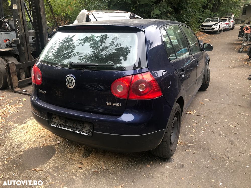 Cutie de viteze manuala VW Volkswagen Golf 5 1,6 FSI 6+1 trepte cod HBM benzina - 2