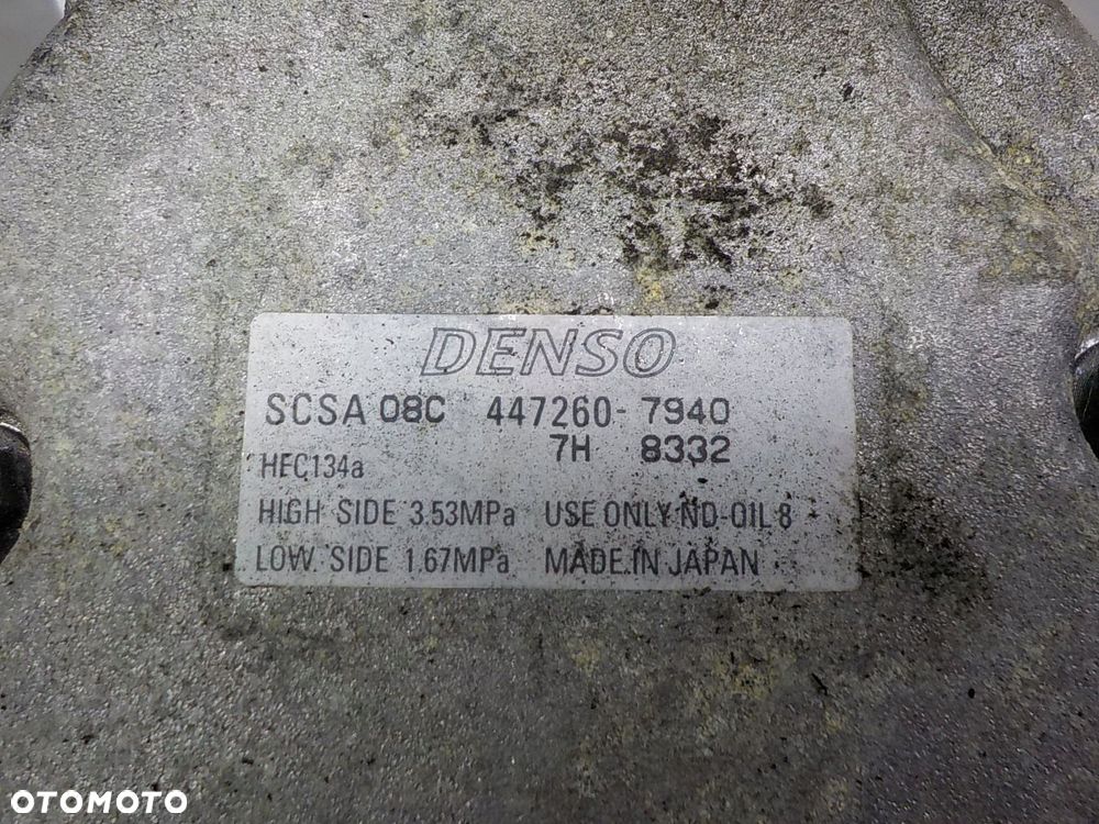 SUBARU LEGACY IV SPRĘŻARKA KLIMATYZACJI 447260-7940 - 3