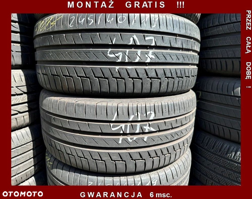 245/40/19 Continental Premium 6_5,5mm_2szt_(407) - 1