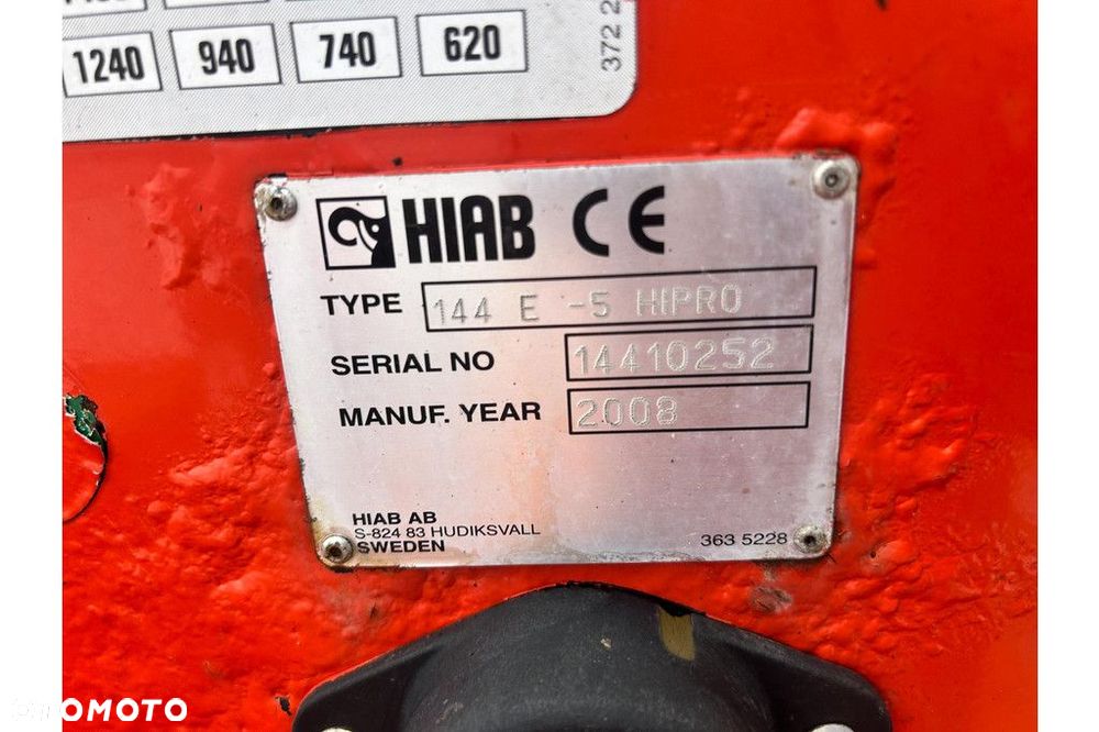 Volvo FM380 6X2*4 EURO5 + HIAB CRANE + JOAB - 16