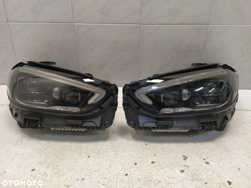 MERCEDES C-KLASA W206 LAMPA LAMPY REFLEKTOR REFLEKTORY PRZÓD PRZEDNIE LEWA PRAWA DIGITAL LIGHT PRZETWORNICE KOMPLETNE ORYGINAŁ - 2