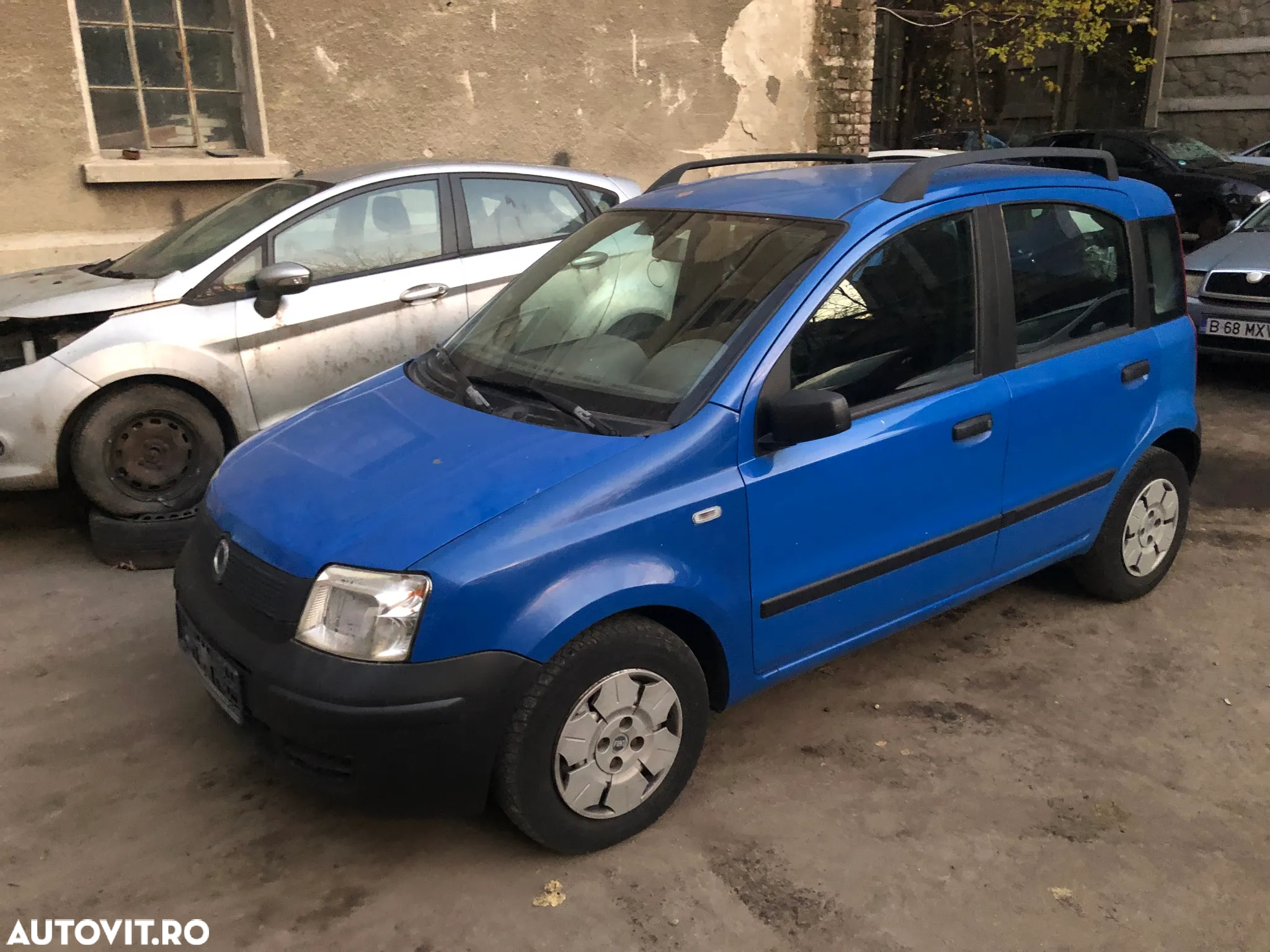 Dezmembrez Fiat Panda albastru benzina 2007 - 9