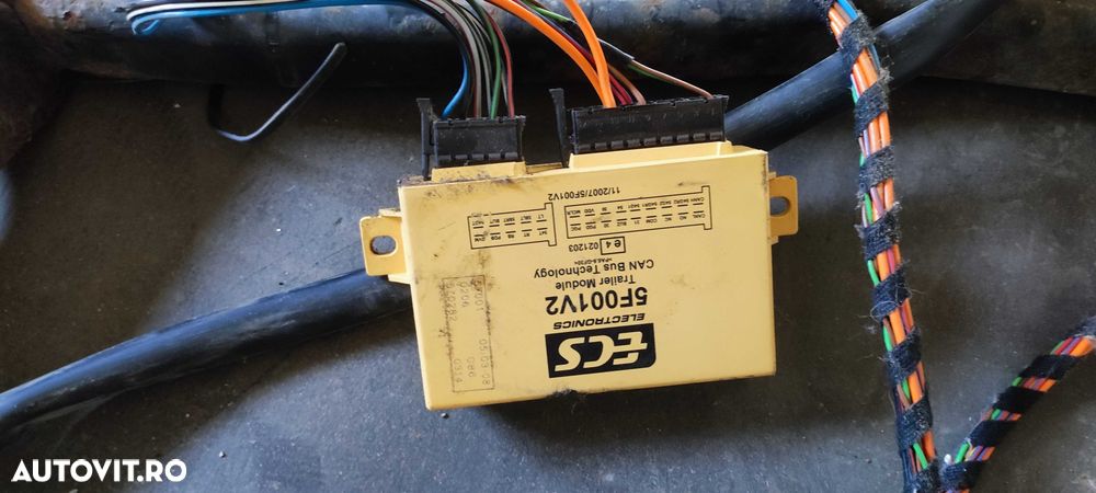 Carlig complet cu cablaj si modul volkswagen vw caddy an 2008 - 4