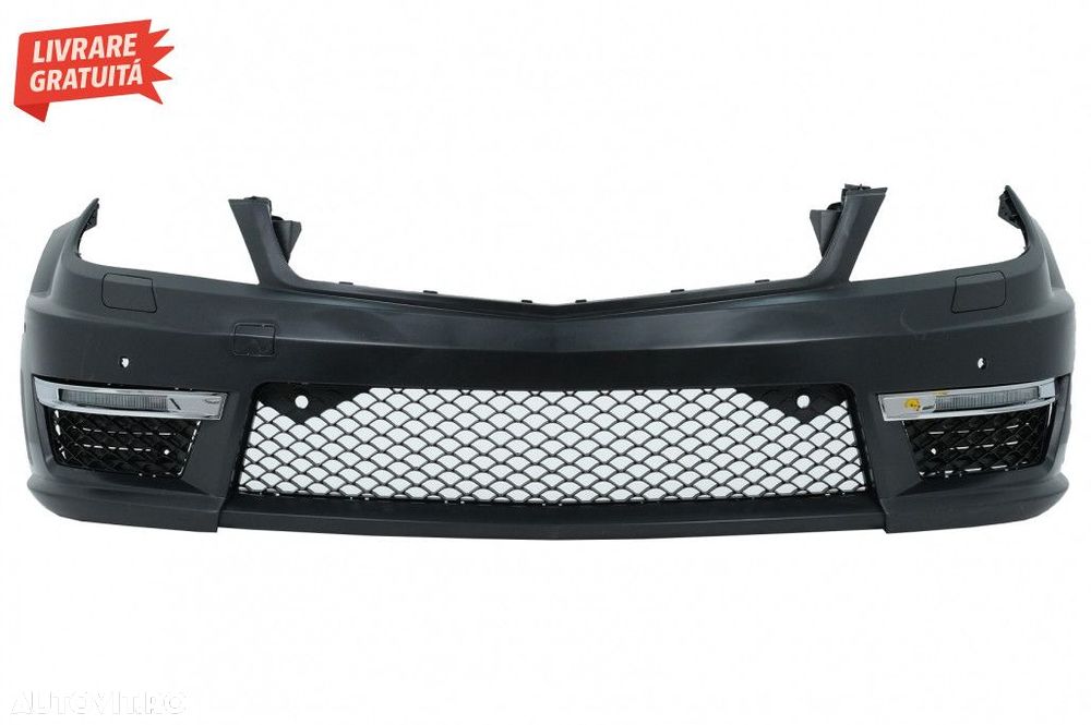 Bara Fata cu Grila Centrala Mercedes C-class W204 Facelift (2012-up) C - 2