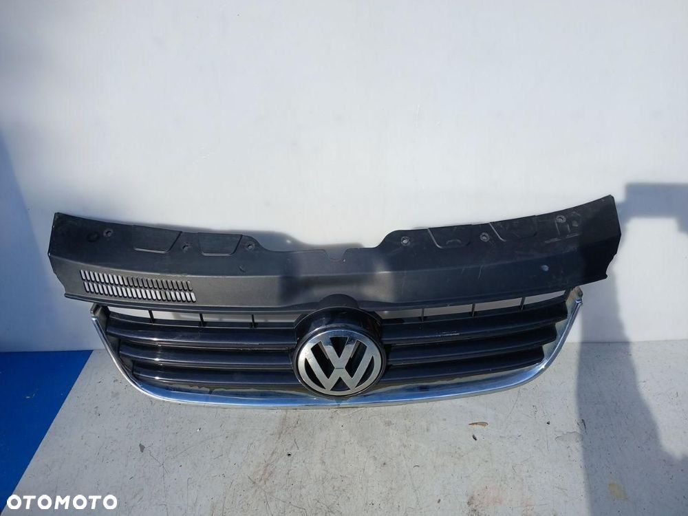 ATRAPA GRILL KRATKA CHROM VOLKSWAGEN TRANSPORTER T5 MULTIVAN 7H5807101/8 - 4