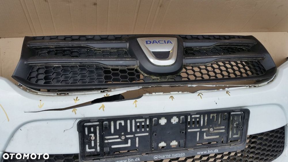 DACIA LOGAN II MCV ZDERZAK PRZÓD PRZEDNI NA CZĘŚĆI - 2