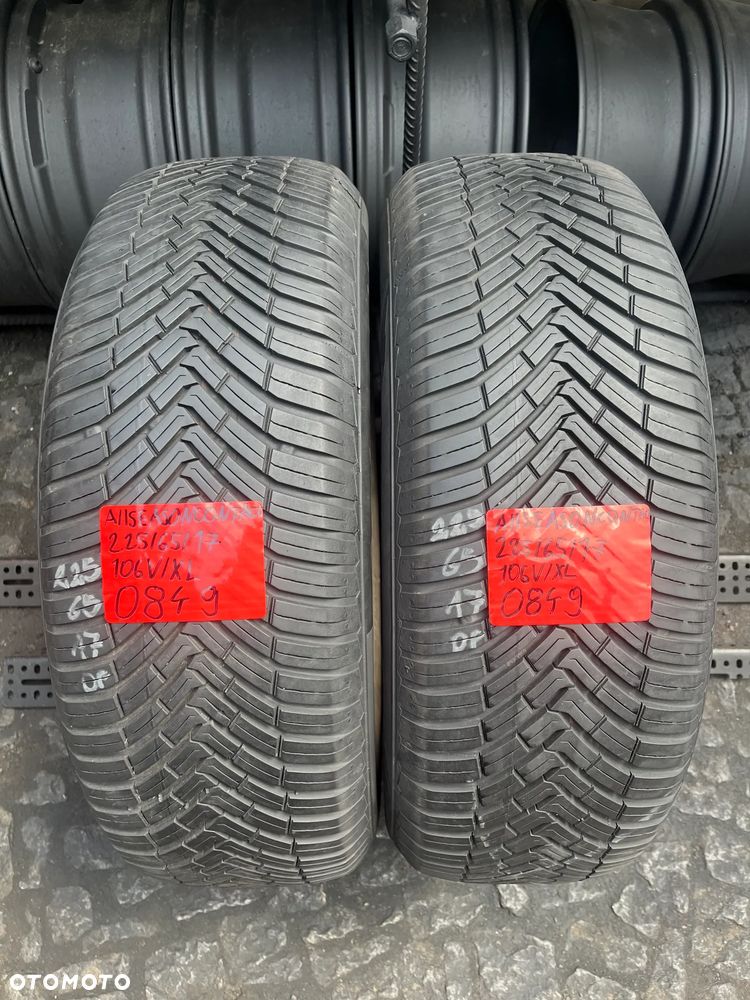 Continental 225 65 17 AllSeason Contact 2szt Całoroczne - 2