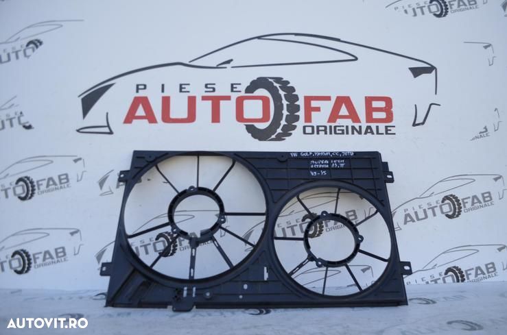 Suport electroventilator Volkswagen Golf, Passat, CC, Jetta, Skoda Superb, Octavia, Seat Leon, Aud - 1