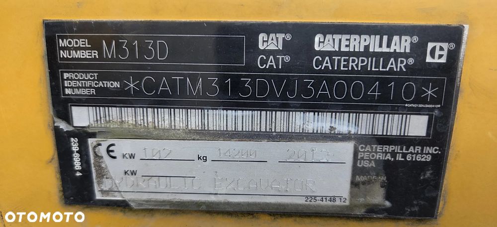 Caterpillar 313D / z Niemiec / - 7