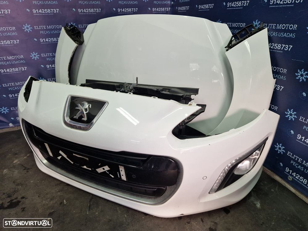 Frente completa usada PEUGEOT 308 1.6 HDI Phase II 2011 capot parachoques oticas guardalamas - 7