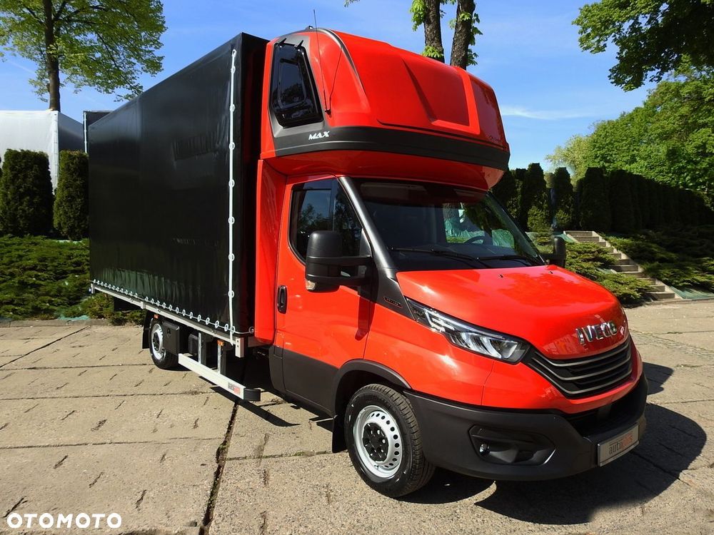 Iveco DAILY NOWY 35S18 CONNECT PLANDEKA 10 PALET WEBASTO KLIMATYZACJA TEMPOMAT NAWIGACJA LEDY ASO  180KM - 20