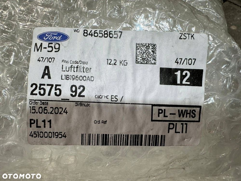 obudowa filtra powietrza środek ford puma 2019 - 8