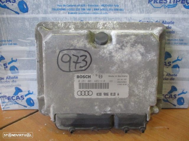 Centralina 0281001409/410 038906018A AUDI A3 1997 1.9TDI BOSCH AUDI A3 8L1 2005 1.9TDI 90CV 3P CINZA BOSCH - 2