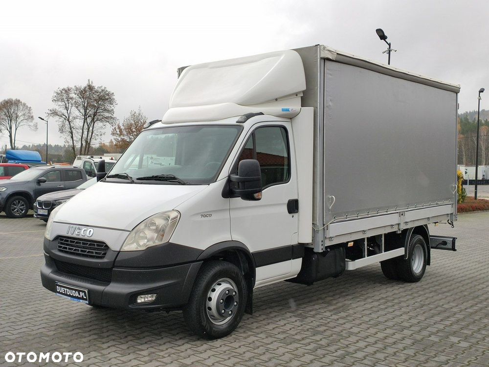 Iveco Daily 70C17 Firana Tył Drzwi Zadbany w Pełni Sprawny Super Stan - 24