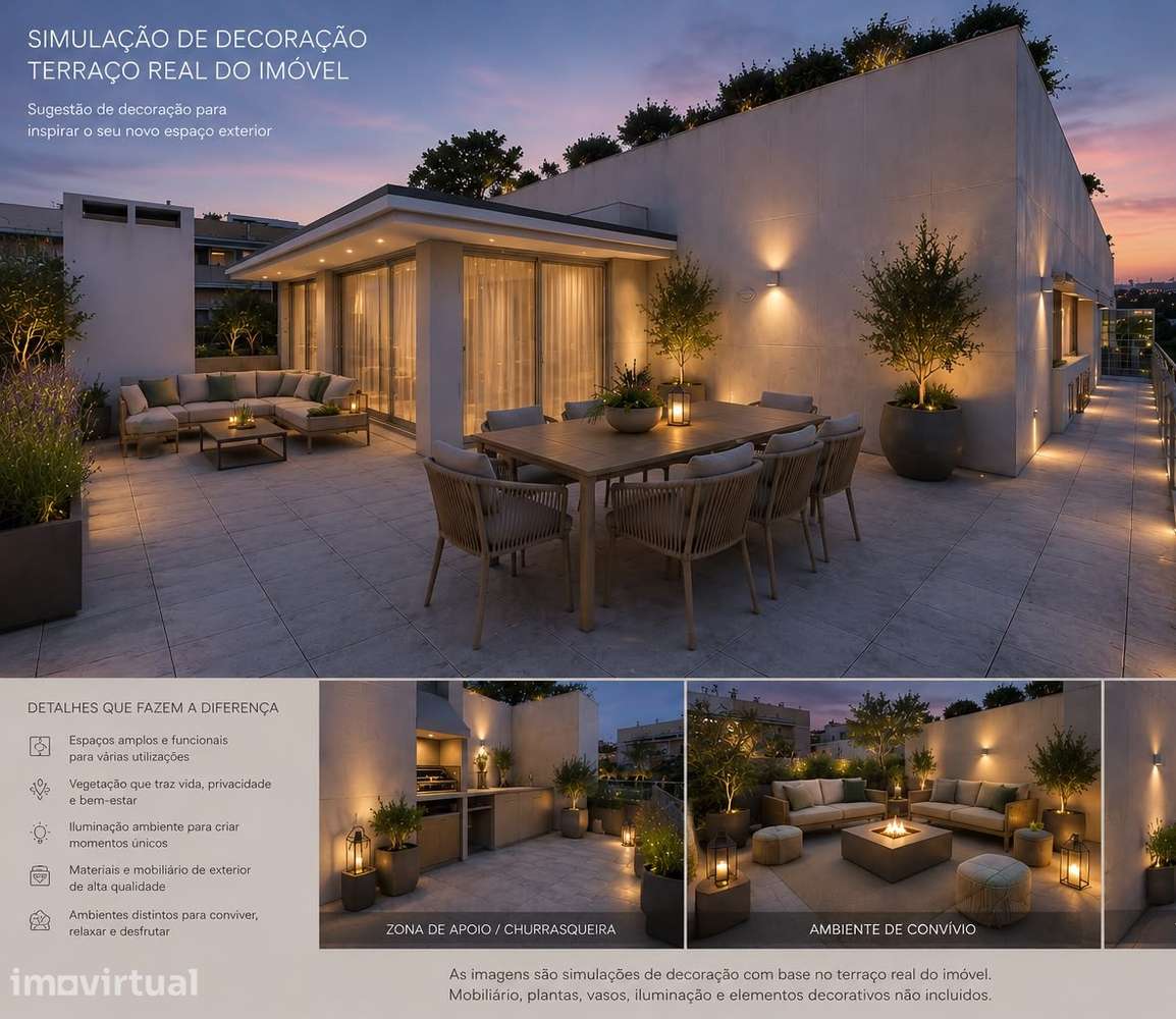 Penthouse T4 Exclusiva, 300 m², Último Piso Integral, Parque da Cidade - Grande imagem: 2/19