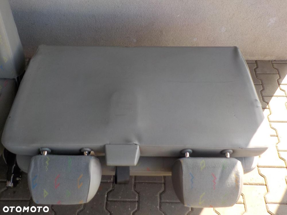 VW T5 T6 FOTEL FOTELE SIEDZENIA RZĄD ŚRODKOWY TYŁ INKA - 7