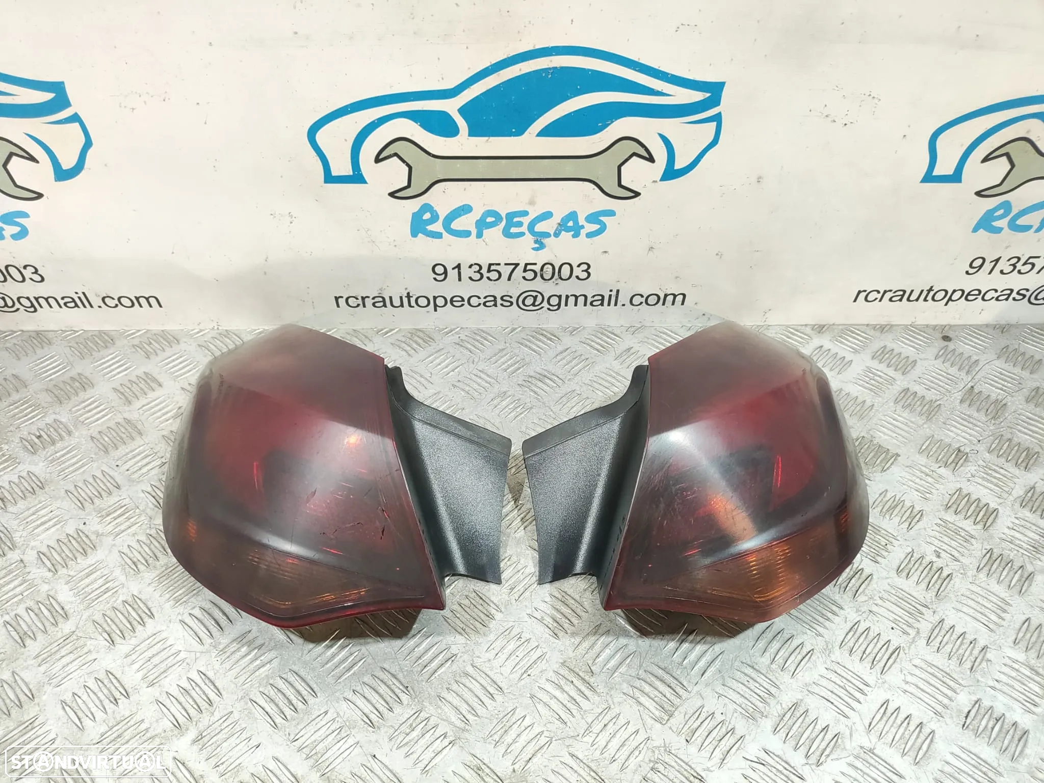 Conjunto Farolins Opel Astra J 13306454 13306453 - 11