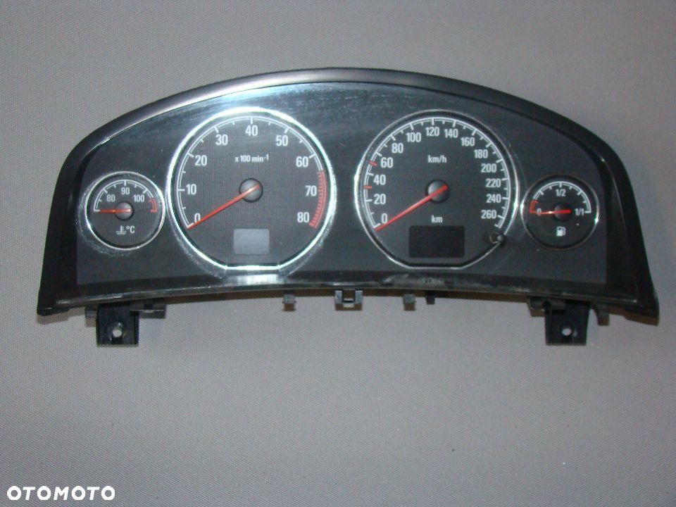LICZNIK ZEGARY VECTRA C SIGNUM CHROM CZYSTY 2,8T 2,0T BENZYNA FULL KOD PIN EUROPA - 1