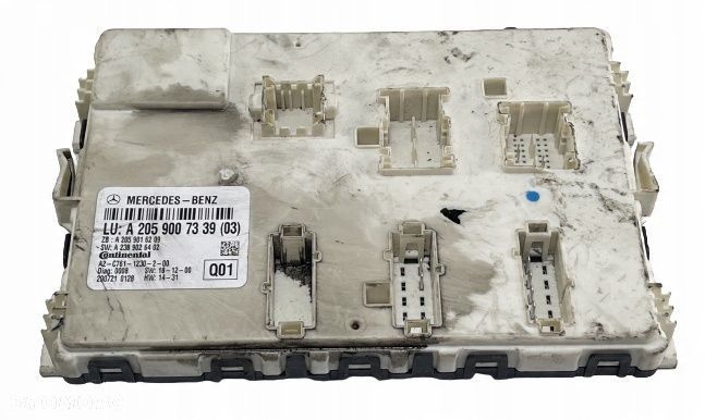 MERCEDES C W205 MODUŁ STEROWNIK SAM A2059007339 - 4