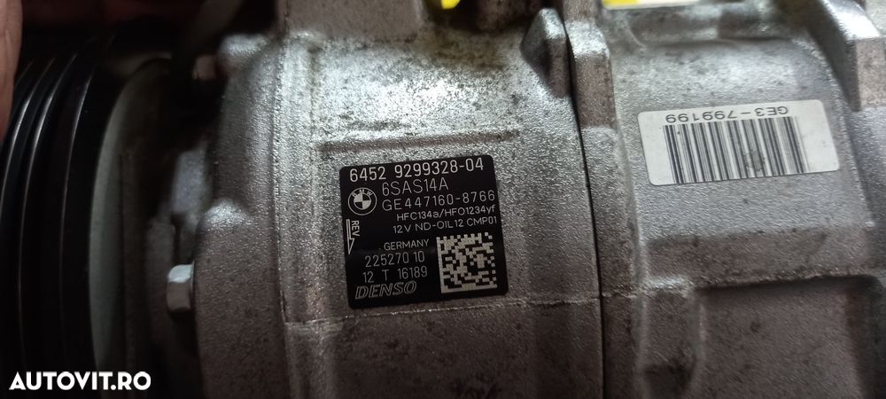 Compresor de clima BMW F20,F30,G30 ,G11 ,F25 2.0 d 2019 - 4
