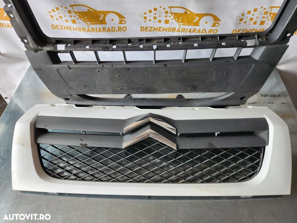 Ornament Grila Fata Completa Radiator Citroen Jumper An 2006-2007-2008-2009-2010-2011-2012-2013-201 - 4