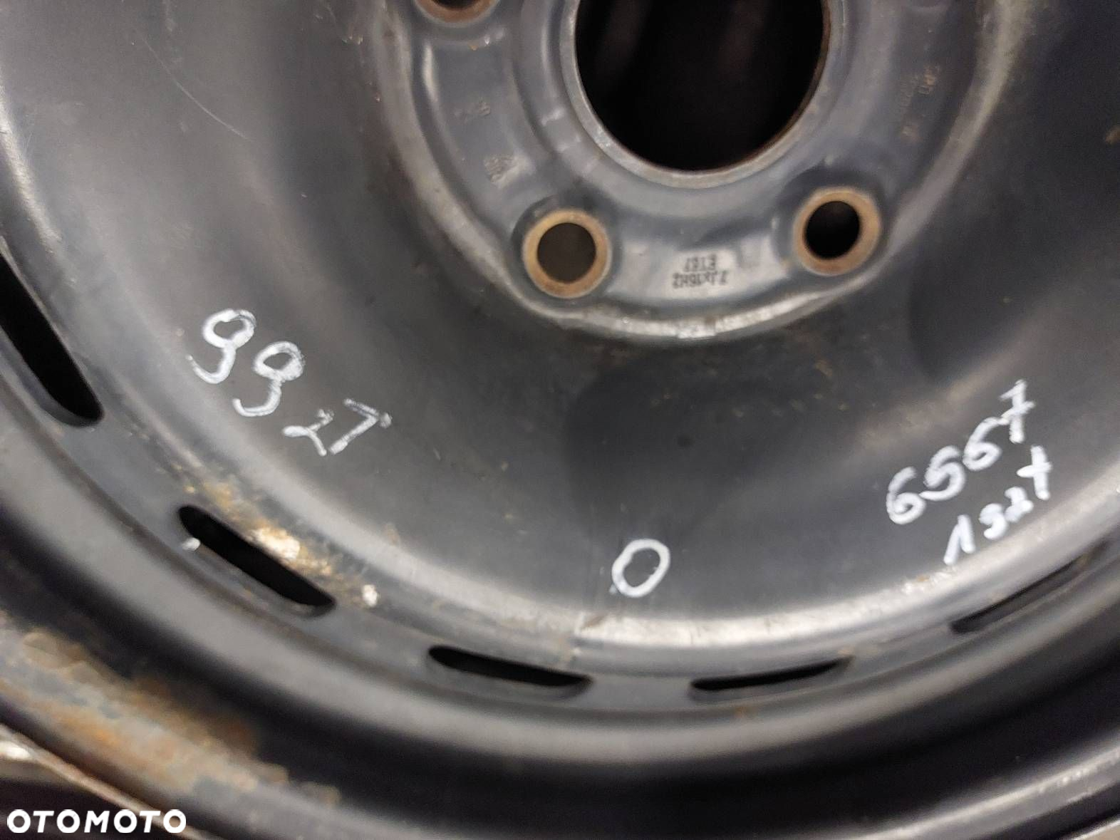 FELGA STALOWA 1 SZT 5x112 7Jx16 ET37 FI57,1 AUDI A4 B5 3B0601027F - 2
