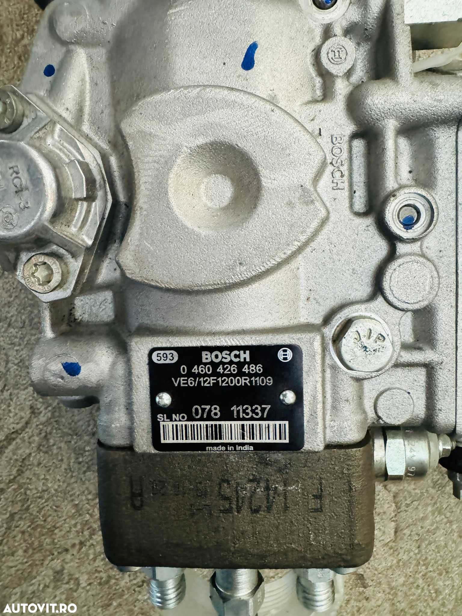 Pompa de injectie MAN D 0836 158kw  VE6/12F1200R1109 for MFTPL - 5