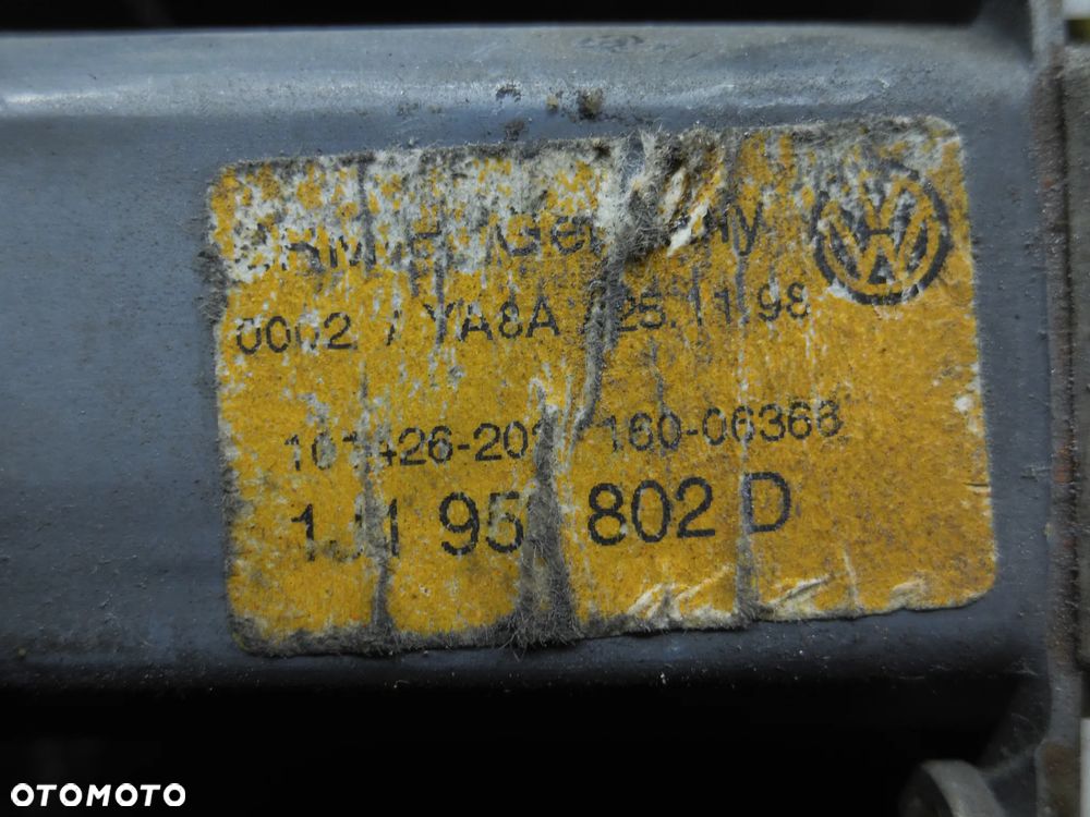 VW GOLF IV BORA SILNICZEK SZYBY PRAWY PRZÓD 9776-101434-202 1J1959802D POSIADAM 4SZT - 6