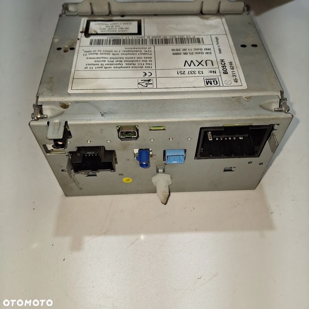 RADIO NAWIGACJIA OPEL INSIGNIA A 13337251 - 4