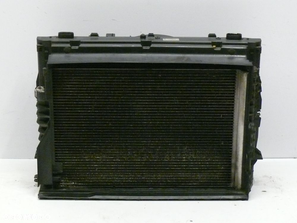 KOMPLET CHŁODNIC WENTYLATOR BMW E60 E61 E63 E64 3.0 258kM - 2