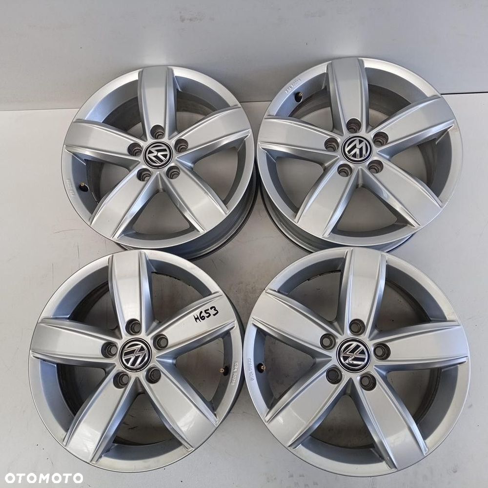 Alufelgi 5x112 16 Vw Golf VII Octavia Audi A3 Seat Leon 4szt (H653) - 1