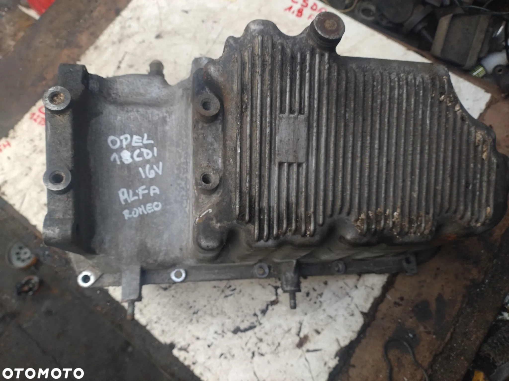 FIAT PUNTO DOBLO ALFA ROMEO 1,9JTD  miska olejowa - 4