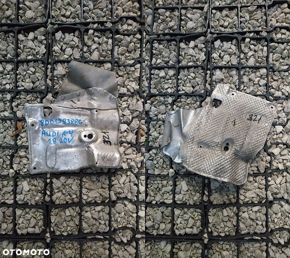 OSŁONA TERMICZNA KOLEKTORA WYDECHOWEGO VW AUDI SEAT SKODA - 19