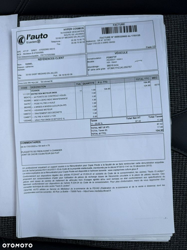 Peugeot 5008 1.5 BlueHDi Allure S&S - 36