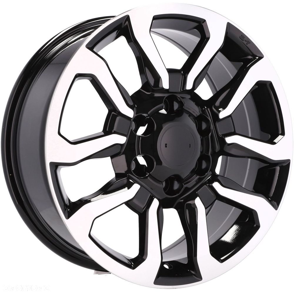 4x Felgi 17 m.in. do MITSUBISHI Pajero L200 TOYOTA Land Cruiser HILUX Hiace Tacoma - B1623 (BK5901) - 2