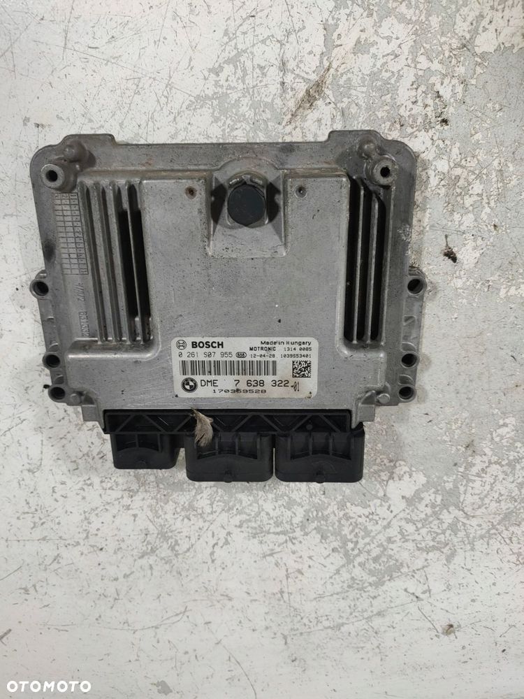 sterownik silnika mini cooper 1.6 0261s07955 7638322-01 - 1