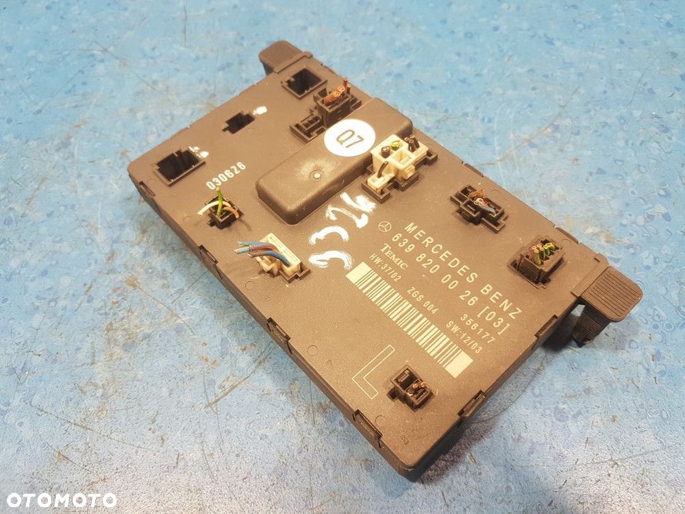 MERCEDES-BENZ VIANO W639 STEROWNIK DRZWI LP 6398200026 - 4