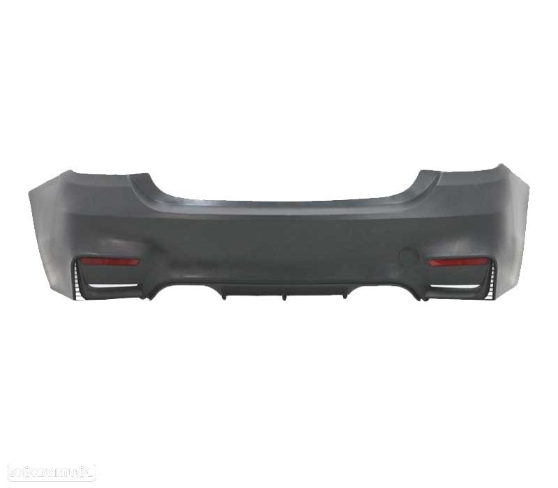 PARA-CHOQUES TRASEIRO BMW F32 F33 LOOK M4 PLASTICO ABS - 2