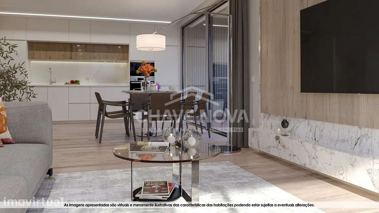 PS - Apartamento T2 Novo,a 600m do El Corte Inglès - Grande imagem: 3/12